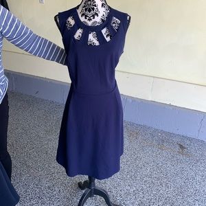 Cute Navy Cocktail Dress